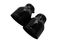 Bull-X Endrohrset: Typ 1 scharf schwarz 2x100mm